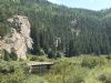 View from Cove Campground / fishing on the South Platte River